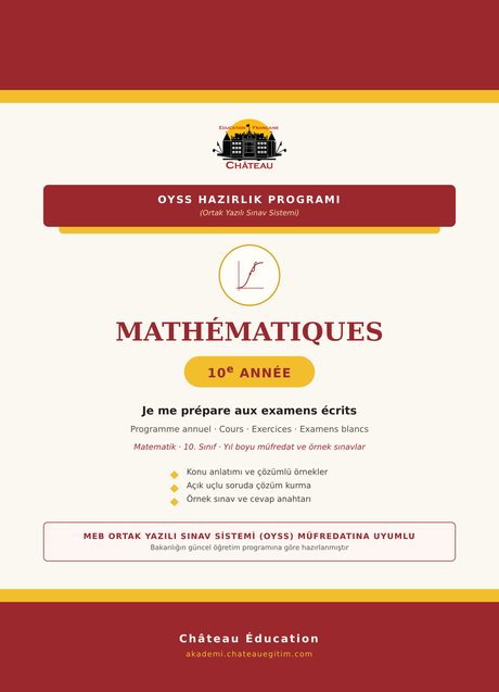 Château OYSS Mathématiques 10. sınıf kitap kapağı