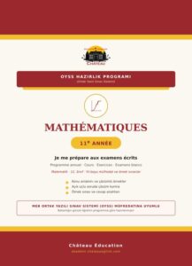 Château OYSS Mathématiques 11. sınıf kitap kapağı